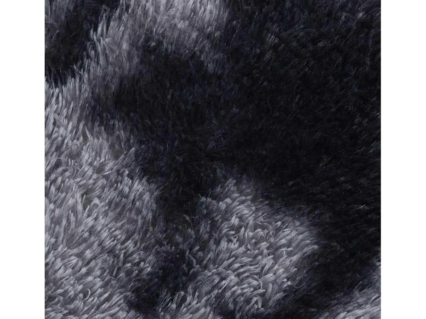 Alfombra NAVARRA Shaggy Gris Oscuro 100x100 cm