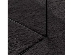 Alfombra Negra 140 x 200 cm Poliéster