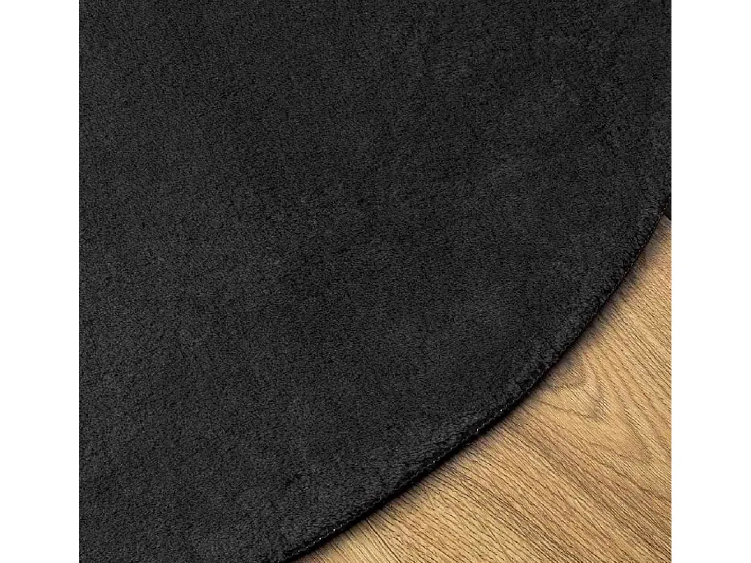 Alfombra Negra 140 x 200 cm Poliéster