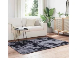 Alfombra peluda NAVARRA gris oscuro 120x170 cm