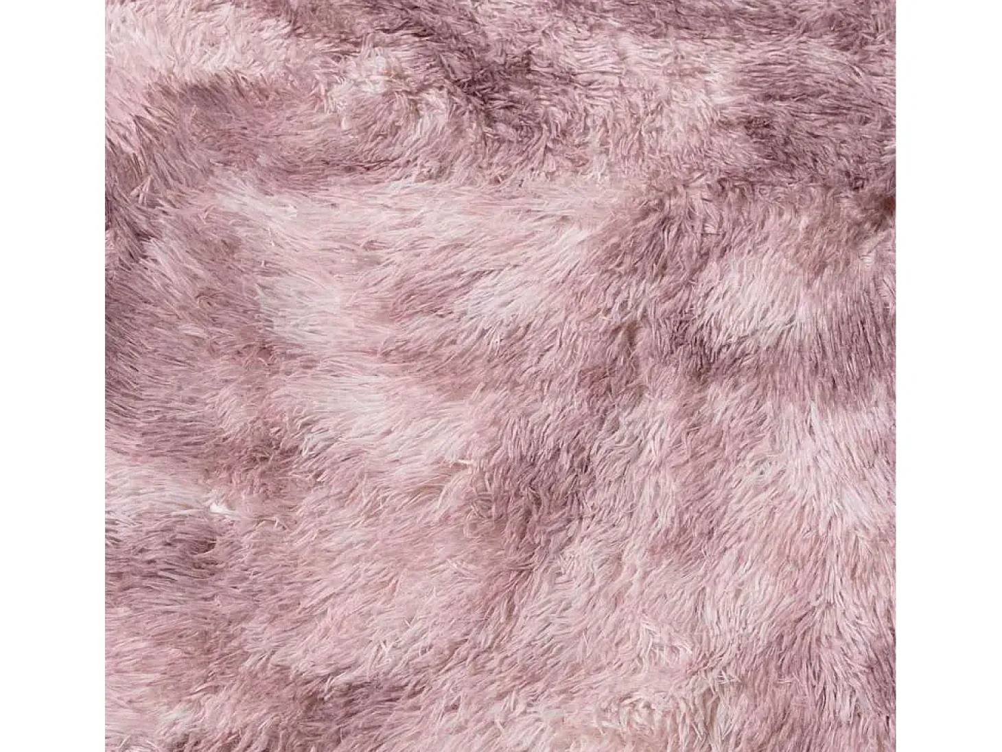 Alfombra peluda NAVARRA Rosa Polvo 240x340 cm