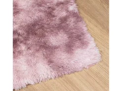 Alfombra peluda NAVARRA Rosa Polvo 240x340 cm
