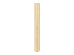 Alfombra rectangular de bambú natural claro 70x200 cm