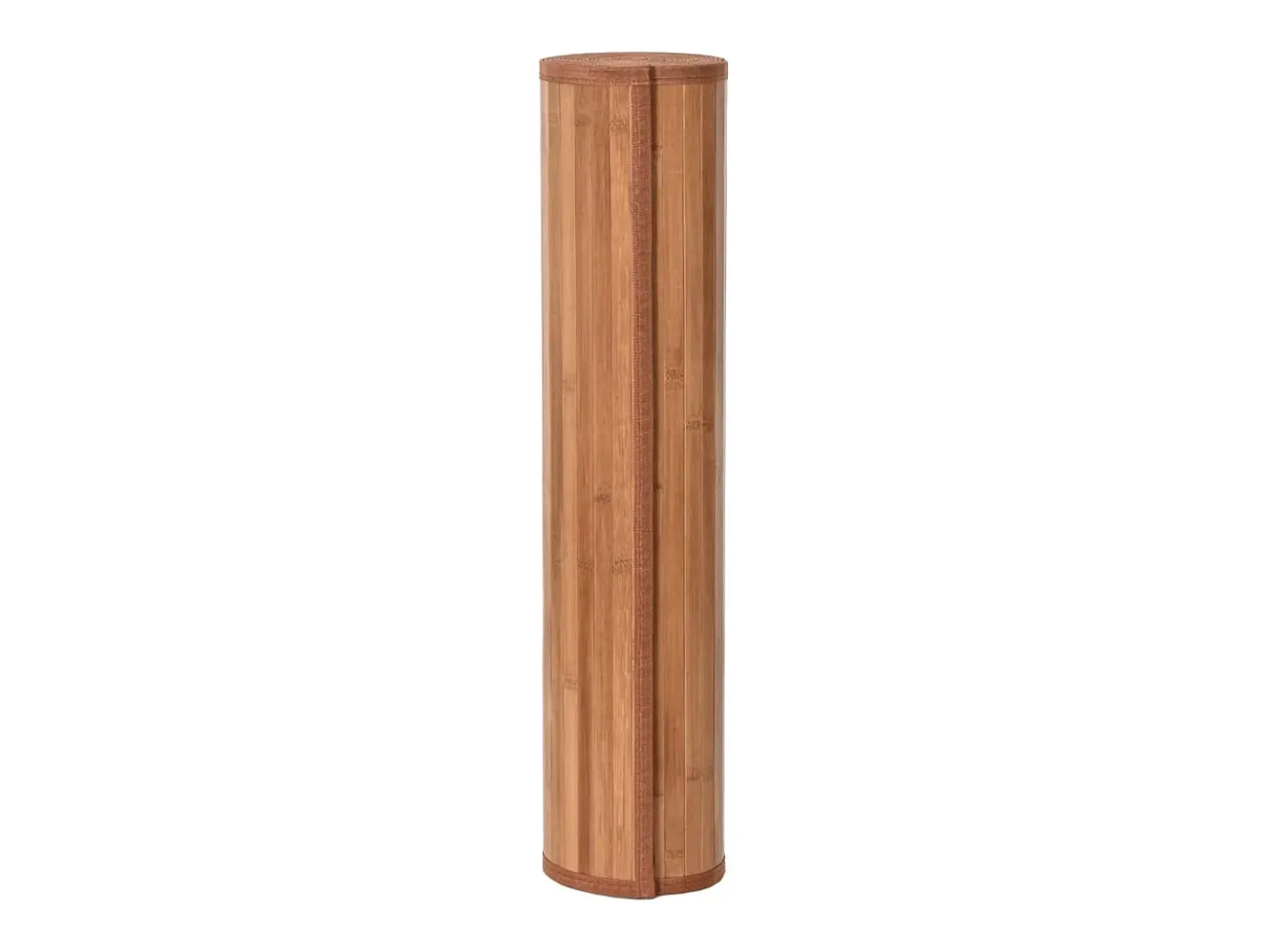 Alfombra rectangular natural 100x300 cm bambú