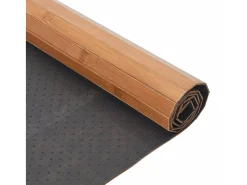 Alfombra rectangular natural 100x100 cm bambú
