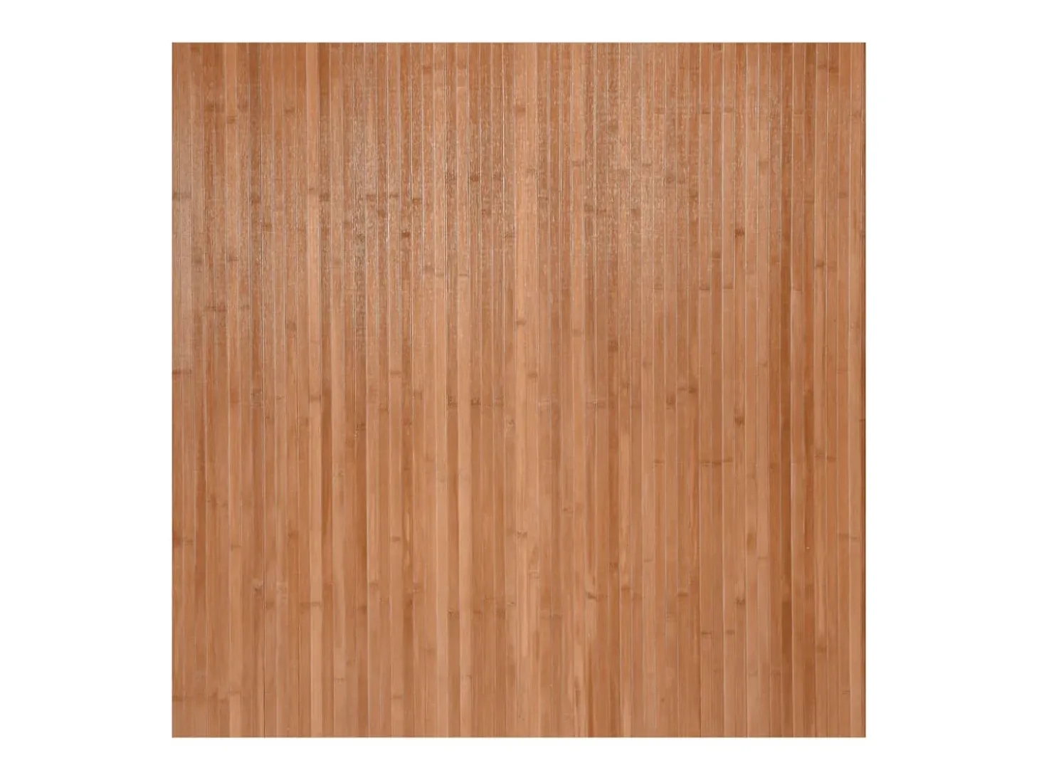 Alfombra rectangular natural 100x100 cm bambú