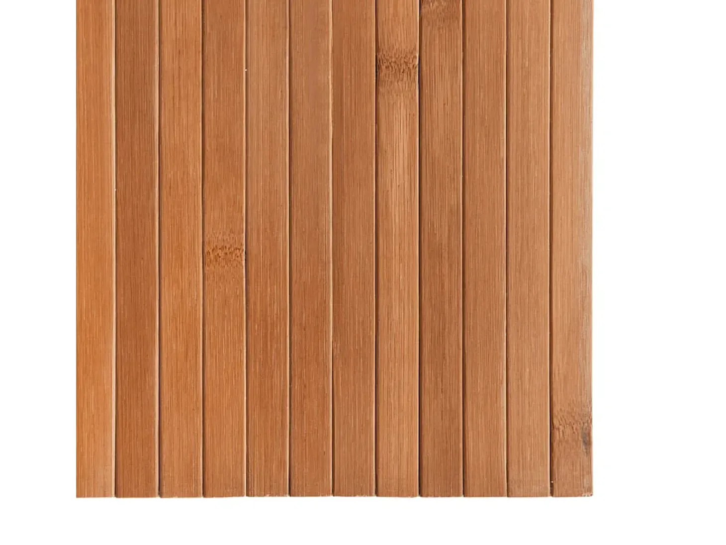 Alfombra rectangular natural 100x100 cm bambú