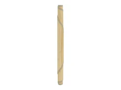 Alfombra redonda natural ligera de bambú de 60 cm