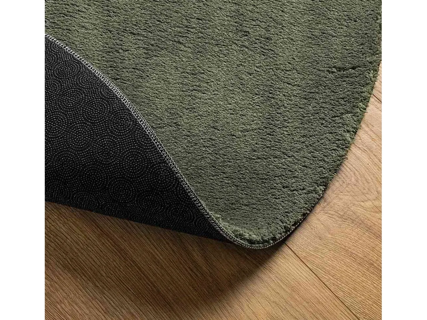 Alfombra Verde Bosque 80 x 150 cm Poliéster