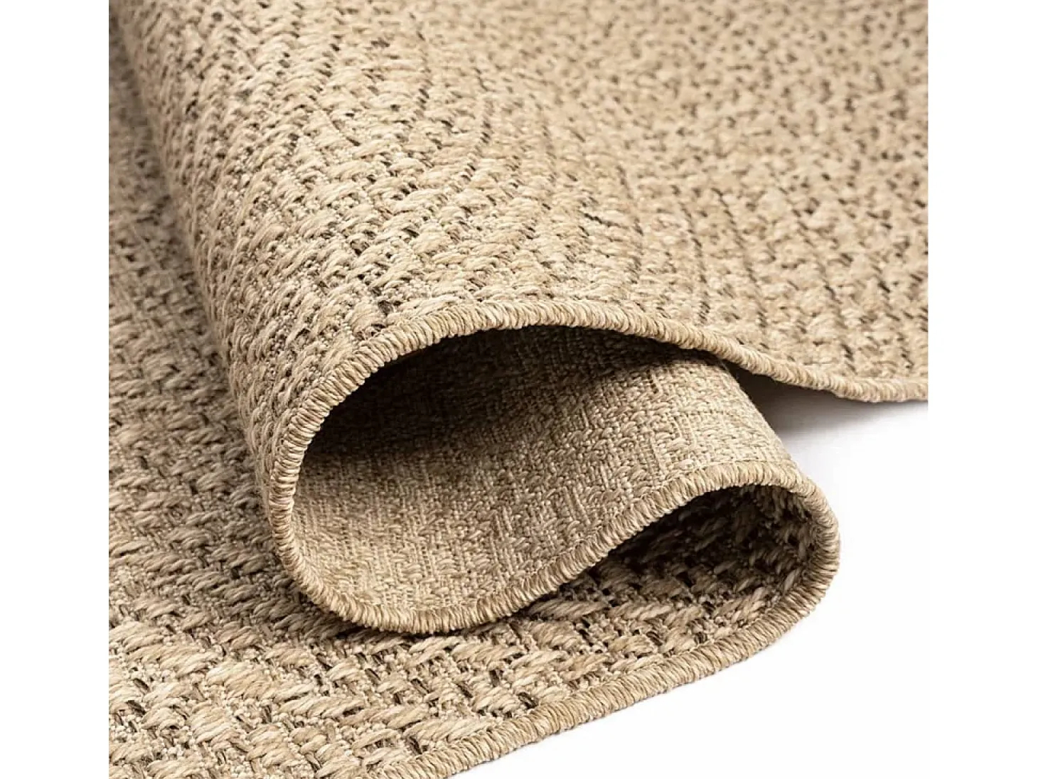 Alfombra ZIZUR 60x110 cm efecto yute para interior y exterior