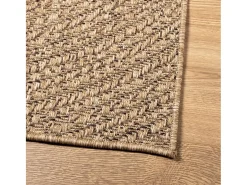 Alfombra ZIZUR 160x230 cm efecto yute para interior y exterior