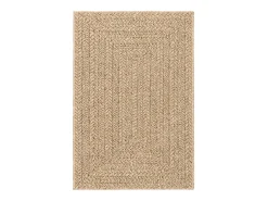 Alfombra ZIZUR 140x200 cm efecto yute para interior y exterior