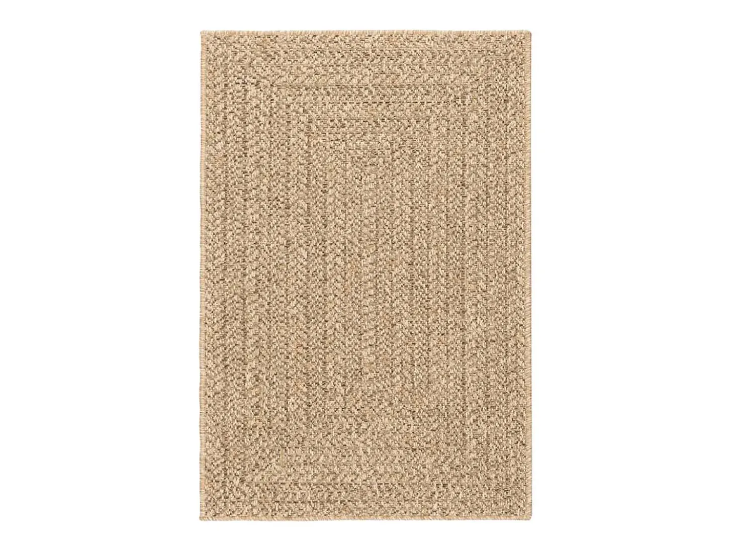 Alfombra ZIZUR 140x200 cm efecto yute para interior y exterior