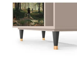 Aparador - 96х110х41 cm - BS6 - Rain in the Oak Forest, Latte