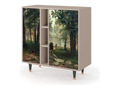 Aparador - 94х96х41 cm - BS5 - Rain in the Oak Forest, Latte