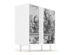 Aparador - 94х96х41 cm - BS5 - A Pond, Blanco