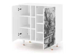 Aparador - 94х96х41 cm - BS5 - A Pond, Blanco
