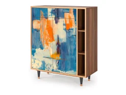 Aparador - 96х110х41 cm - BS6 - Abstract Expressionism, Nogal