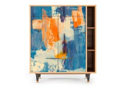 Aparador - 96х110х41 cm - BS6 - Abstract Expressionism, Nogal
