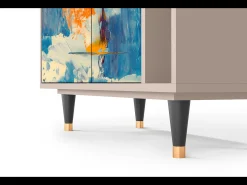 Aparador - 96х110х41 cm - BS6 - Abstract Expressionism, Latte