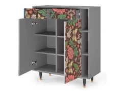 Aparador - 96х110х41 cm - BS6 - Alice in Wonderland, Gris
