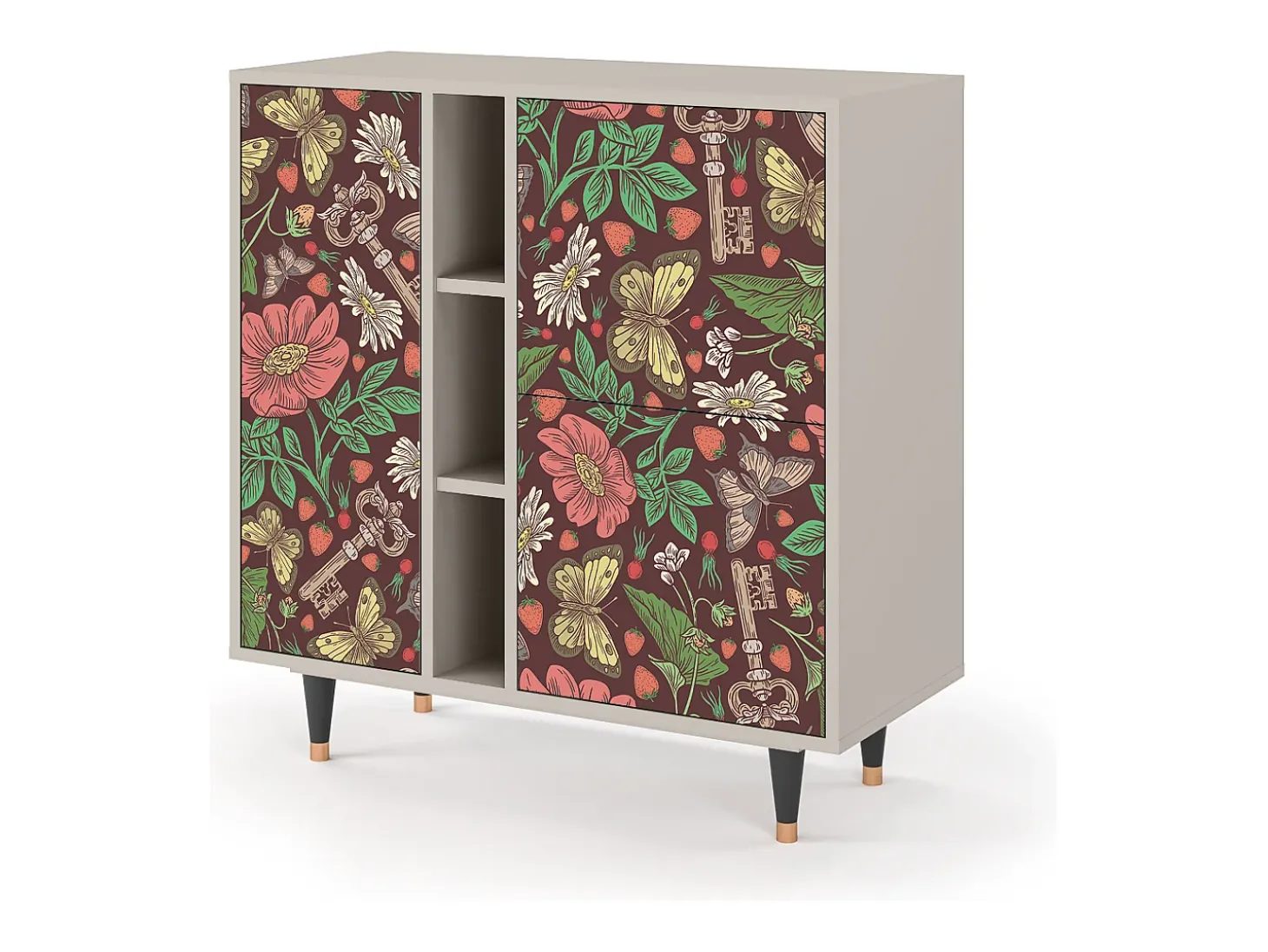 Aparador - 94х96х41 cm - BS5 - Alice in Wonderland, Arena