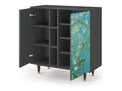 Aparador - 94х96х41 cm - BS5 - Almond Blossom, Antracita