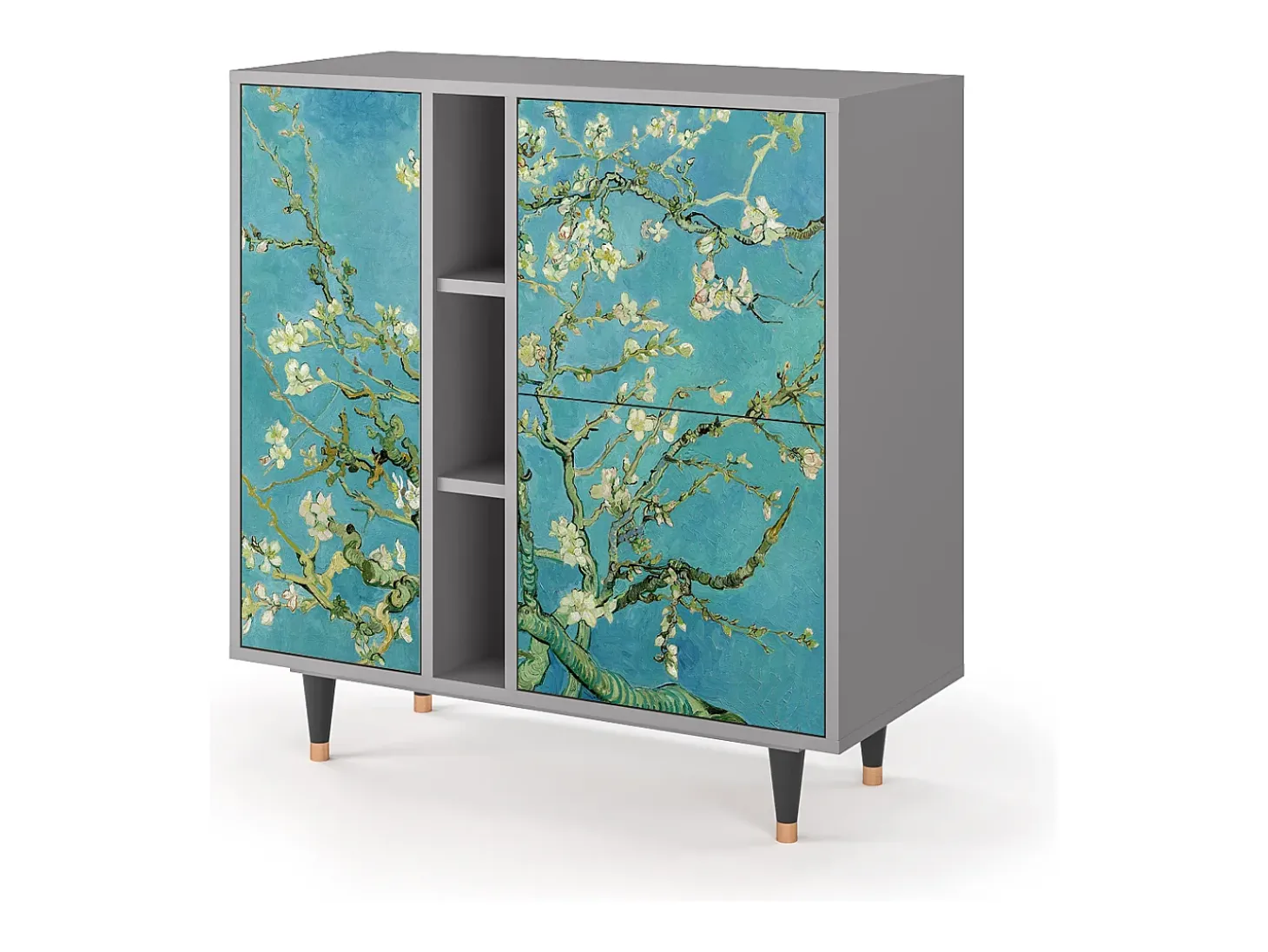 Aparador - 94х96х41 cm - BS5 - Almond Blossom, Gris