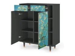 Aparador - 96х110х41 cm - BS6 - Almond Blossom, Antracita