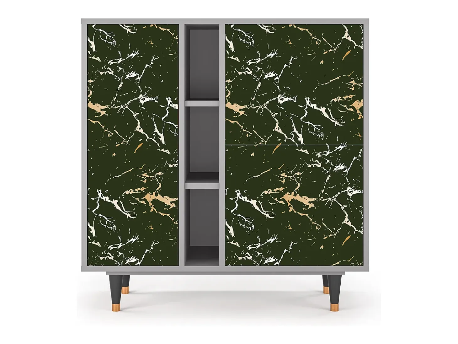 Aparador - 94х96х41 cm - BS5 - Amazon Forest, Gris