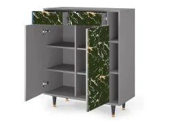 Aparador - 96х110х41 cm - BS6 - Amazon Forest, Gris