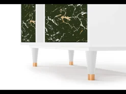 Aparador - 94х96х41 cm - BS5 - Amazon Forest, Blanco