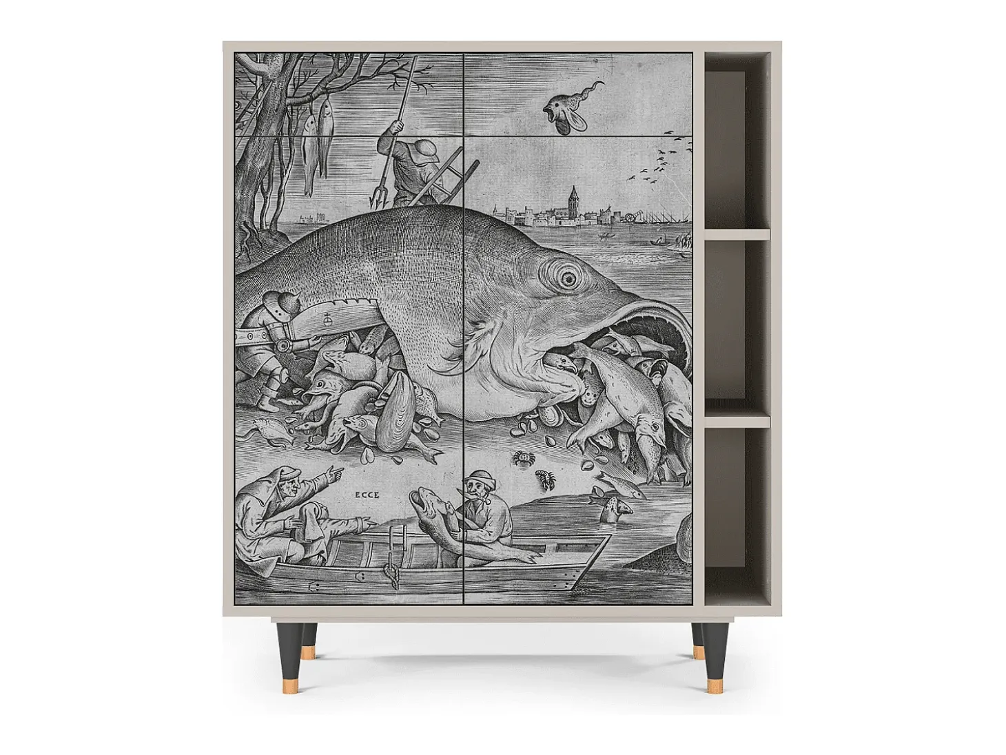 Aparador - 96х110х41 cm - BS6 - Big Fish Eat Little, Arena