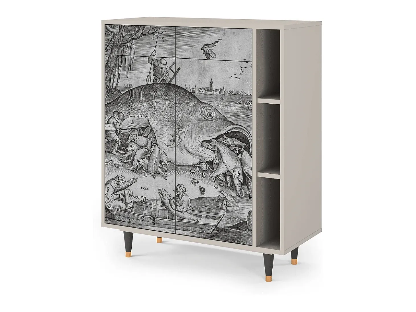 Aparador - 96х110х41 cm - BS6 - Big Fish Eat Little, Arena