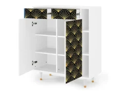 Aparador - 96х110х41 cm - BS6 - Bird of Juno, Blanco