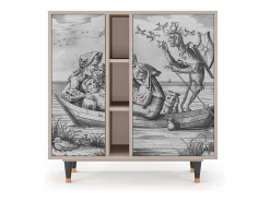 Aparador - 94х96х41 cm - BS5 - Blau Schuyte, Latte