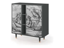 Aparador - 94х96х41 cm - BS5 - Blau Schuyte, Antracita