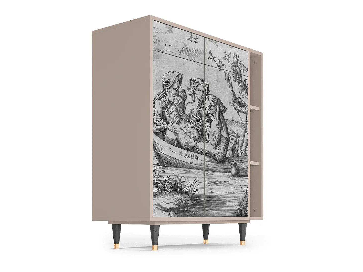 Aparador - 96х110х41 cm - BS6 - Blau Schuyte, Latte