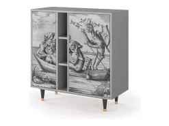 Aparador - 94х96х41 cm - BS5 - Blau Schuyte, Gris