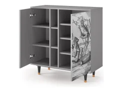 Aparador - 94х96х41 cm - BS5 - Blau Schuyte, Gris
