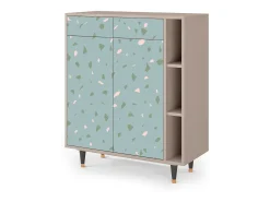 Aparador - 96х110х41 cm - BS6 - Blue Drops, Latte