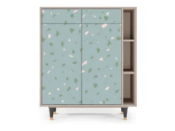 Aparador - 96х110х41 cm - BS6 - Blue Drops, Latte