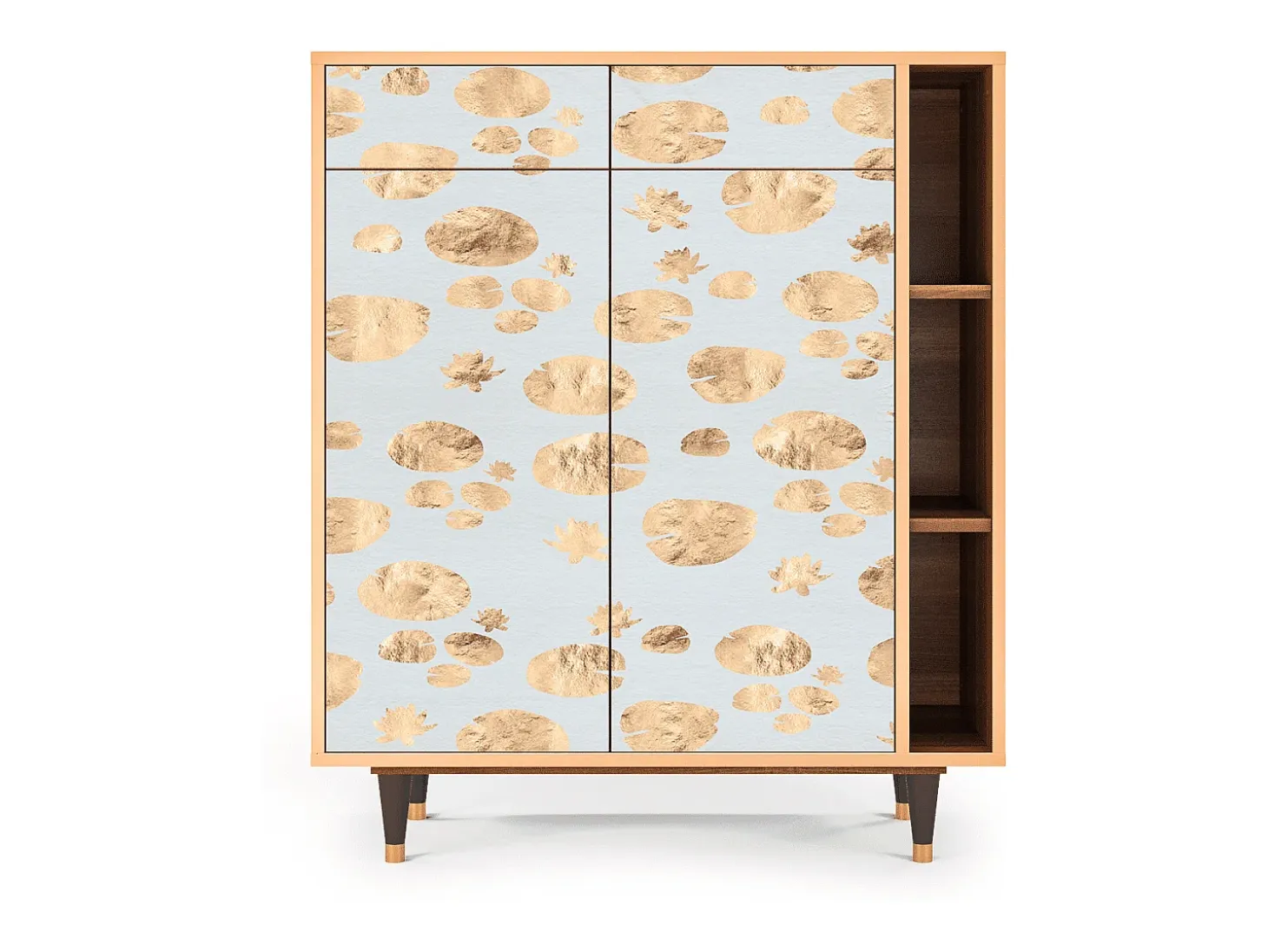 Aparador - 96х110х41 cm - BS6 - Blue Giraffe, Nogal