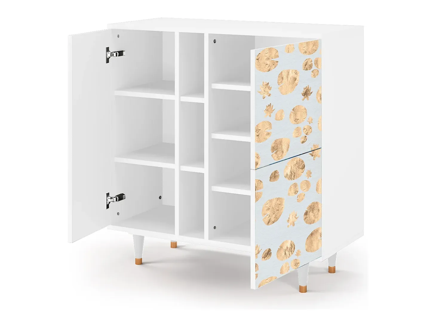 Aparador - 94х96х41 cm - BS5 - Blue Giraffe, Blanco
