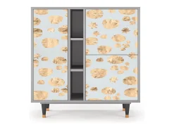 Aparador - 94х96х41 cm - BS5 - Blue Giraffe, Gris