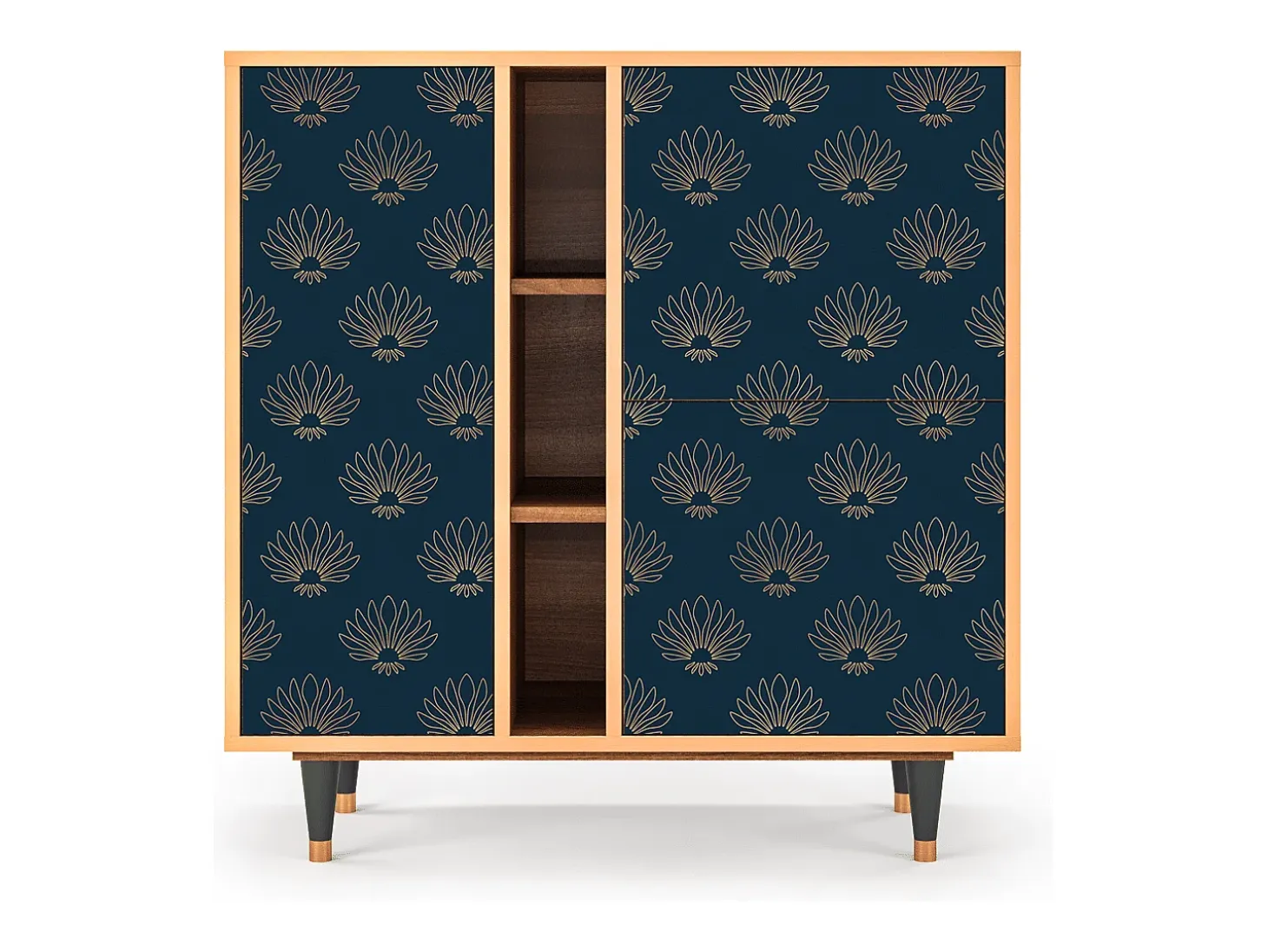Aparador - 94х96х41 cm - BS5 - Blue Lotus, Nogal