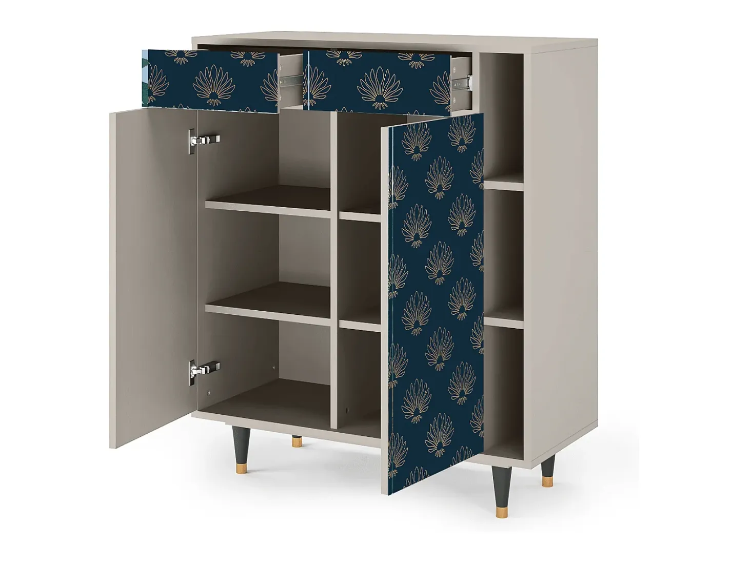 Aparador - 96х110х41 cm - BS6 - Blue Lotus, Arena