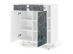 Aparador - 96х110х41 cm - BS6 - Blue Lagoon, Blanco