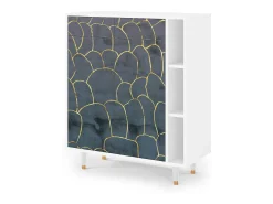 Aparador - 96х110х41 cm - BS6 - Blue Lagoon, Blanco