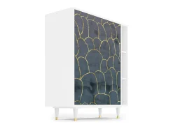 Aparador - 96х110х41 cm - BS6 - Blue Lagoon, Blanco